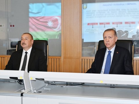 Prezidentlər Mərkəzi Komanda Məntəqəsinin açılışında