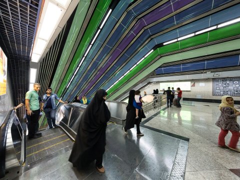 Tehran metrosunda hadisə - 18 nəfər yaralandı 