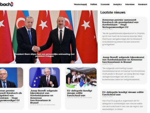 Niderlandda Azərbaycanla bağlı xəbər saytı fəaliyyətə başladı