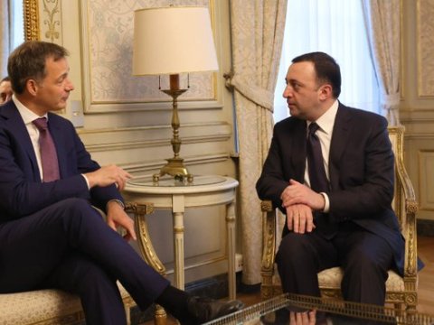 Qaribaşvili belçikalı həmkarı ilə regional məsələləri müzakirə etdi