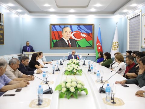 Universitetdə Milli Qurtuluş Günü qeyd edilib - FOTOLAR