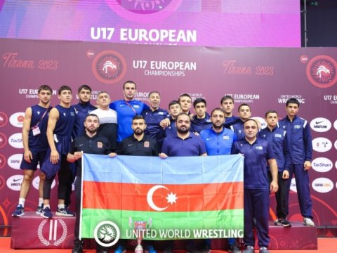 Güləş millimiz Avropa ikincisi oldu 