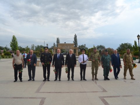 Füzulidə “Milli dövlətçiliyimizin xilaskarı” adlı tədbir keçirilib - FOTOLAR