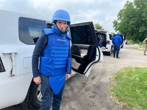 Qrossi Zaporojye AES-ə baş çəkib