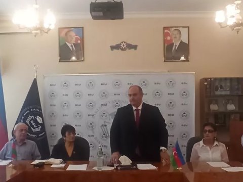 BSU-da elmi seminar keçirilib - FOTOLAR