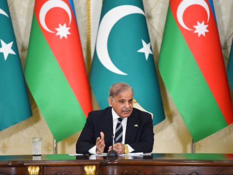 Çox şadam ki, Azərbaycan inkişaf edir - Şahbaz Şərif