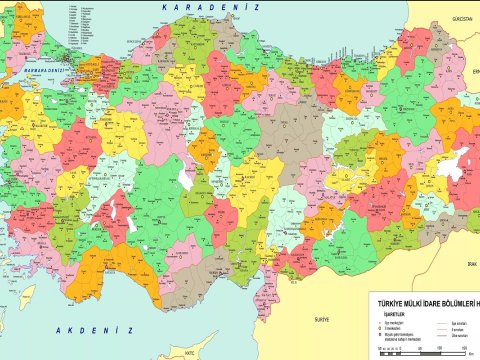 Türkiyədə 19 rayona vilayət statusu verilə bilər