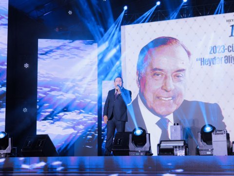 Abşeronda Qurtuluş Günü münasibətilə konsert keçirilib - FOTOLAR