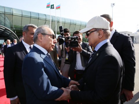 Şahbaz Şərifin Bakıya səfəri başa çatdı - FOTO