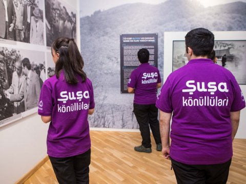 Könüllülər Şuşada fəaliyyətə BAŞLADI