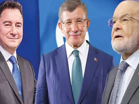 Davutoğlu, Babacan və Karamollaoğlu birgə fraksiyaya razılaşdılar