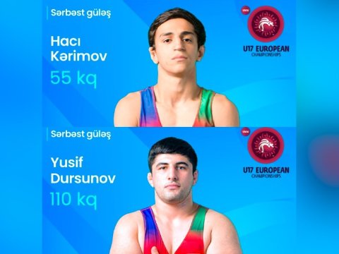 İki güləşçimiz Avropa çempionatının finalında