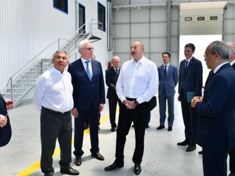 İlham Əliyev Cəbrayılda açılış mərasiminə qatıldı - FOTOLAR