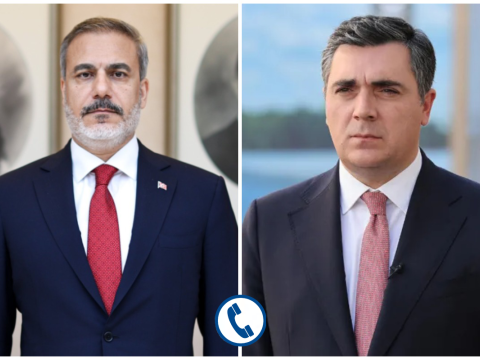 Hakan Fidan gürcü həmkarı ilə danışıqlar apardı 