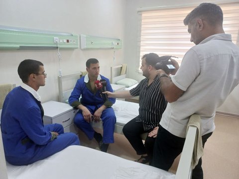 Hərbi tibb müəssisələrinə media-tur təşkil olunub - FOTO