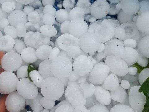 Goranboyda sel, Ağdamda dolu - FAKTİKİ HAVA