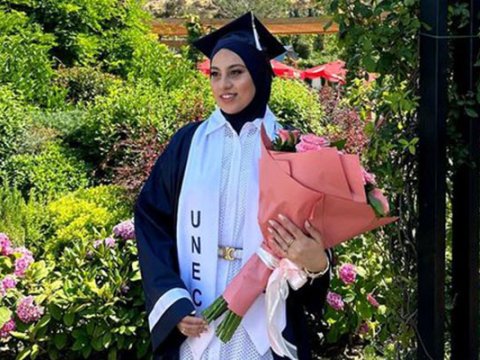 Hacı Şahinin qızı məzun oldu