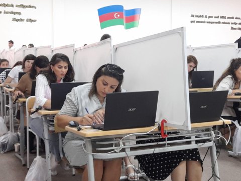 Müəllimlərin 95 faizi imtahana gəlib - AÇIQLAMA