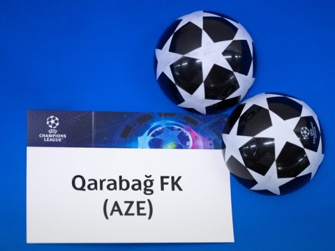 “Qarabağ”ın Çempionlar Liqasındakı rəqibi bəlli oldu