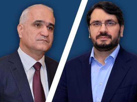 Şahin Mustafayev iranlı nazirlə danışıqlar apardı