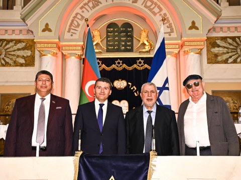 Berlində Azərbaycandakı yəhudilərlə bağlı konfrans - FOTOLAR