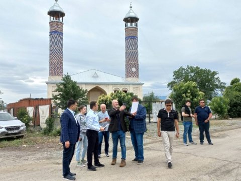 Çexiyalı deputatlar Ağdamda səfərdədir