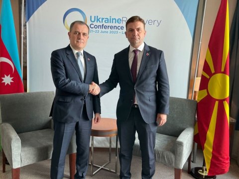 Ceyhun Bayramov ATƏT sədri ilə danışıqlar apardı