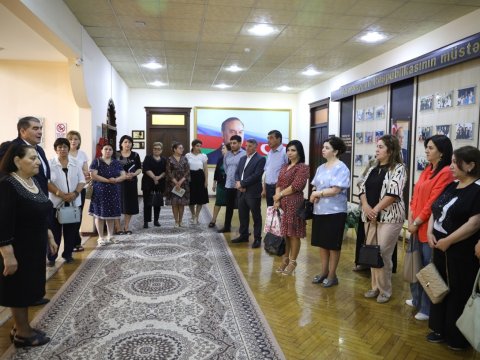 Media nümayəndələri imtahanı prosesini izləyiblər - FOTOLAR