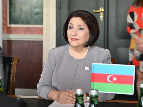 Sahibə Qafarova Avstriya Parlamentinin sədri ilə görüşüb - FOTOLAR