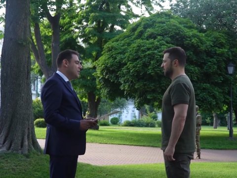 Zelenski səfirimizin etimadnaməsini qəbul etdi - FOTO