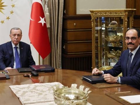 Ərdoğan İbrahim Kalını qəbul etdi 