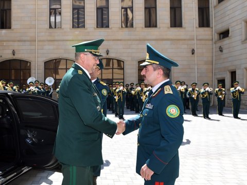 Latviya Dövlət Sərhəd Mühafizəsinin rəisi Azərbaycana gəlib - FOTO