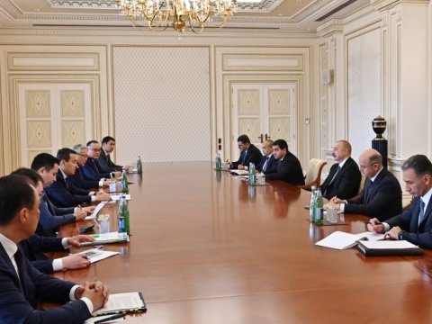 Prezident Qazaxıstanın Baş nazirini qəbul edib