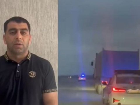 Polisə tabe olmayan sürücü həbs edildi