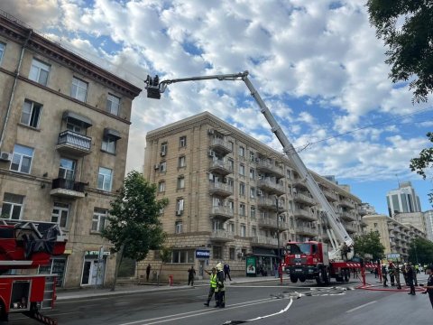 Yasamaldakı yanğın söndürüldü