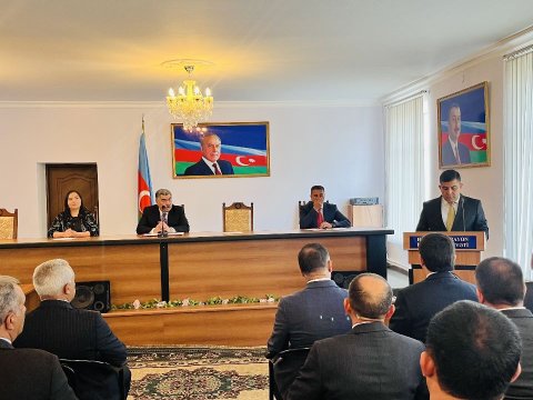 Hacıqabulda dövlət qulluqçularının peşə bayramı qeyd edildi - FOTO