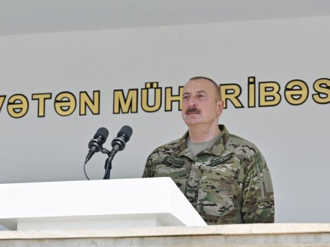 Müharibədə XTQ xüsusi peşəkarlıq və qəhrəmanlıq göstərib - Prezident