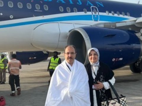 Türkiyə səfiri Həccə yollandı - FOTOLAR