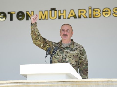 Bu gün biz bölgədə söz sahibiyik - İlham Əliyev