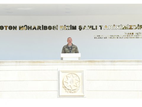 Bizi ittiham edənlər gedib güzgüyə baxsınlar - Prezident