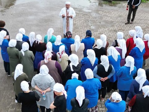 Türklər günəşin çıxması üçün dua etdilər