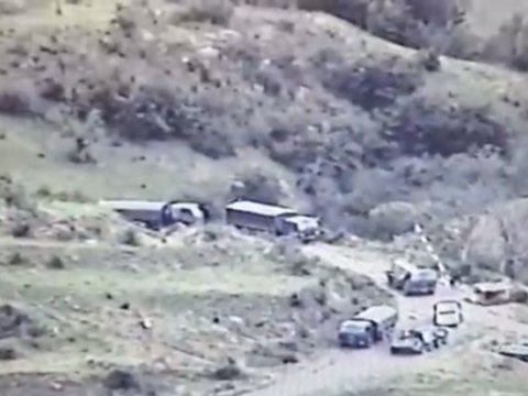 Sülhməramlılar yenə separatçıları himayə edir - VİDEO