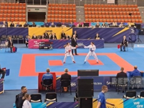 Karateçimiz Avropa Oyunlarının finalında