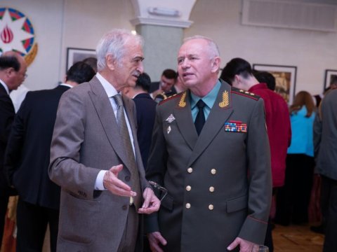 Moskvada Azərbaycan ordusunun 105 illiyi qeyd olundu - FOTO