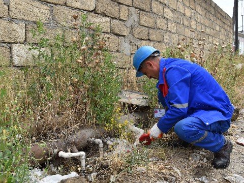 Abşeronda sudan qanunsuz istifadə halları aşkarlandı - VİDEO