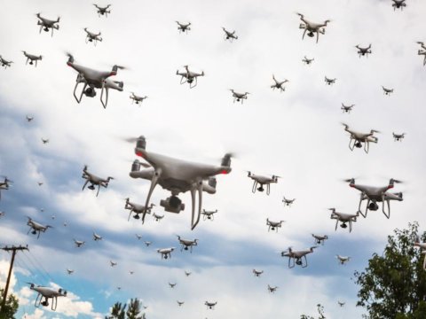Azərbaycan-Türkiyə təlimlərində ilk dəfə - Sürü dronlar (VİDEO)