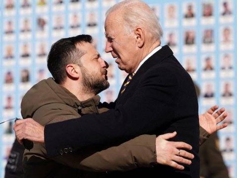 Bayden Zelenski ilə Rusiyadakı vəziyyəti müzakirə etdi 
