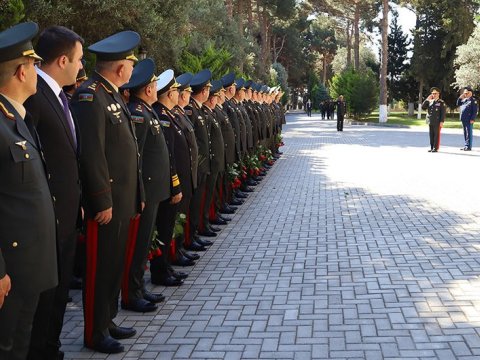 Nazir yeni generallara rütbələrini təqdim etdi - FOTOLAR