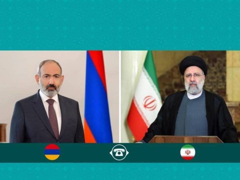 Paşinyan Rəisi ilə regional vəziyyəti müzakirə etdi