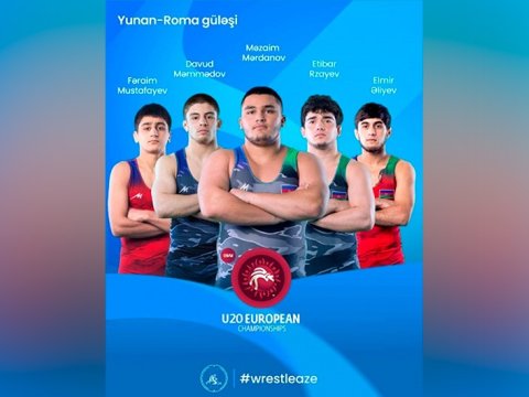 Üç güləşçimiz Avropa çempionatının finalında